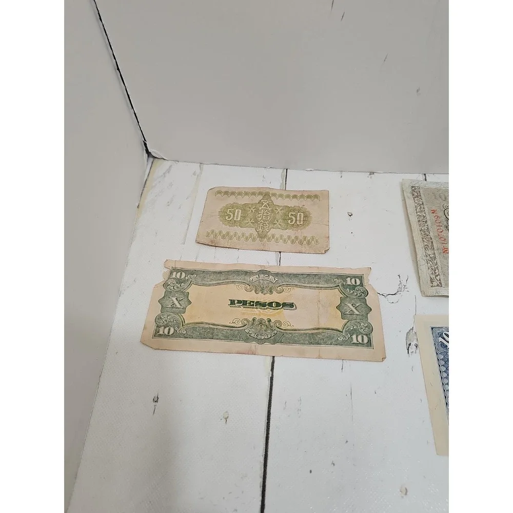 Lot Of Miscellaneous Bank Notes Early 1900s - Mid 1900s
